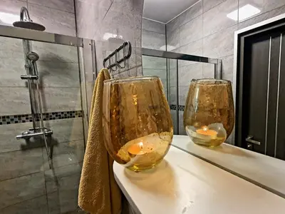 Łazienka w obiekcie Apartamenty Akacjowa Villa106