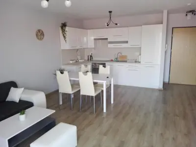 Kuchnia lub aneks kuchenny w obiekcie Apartament Marzenie 9 - Opole