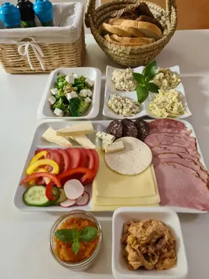 Jedzenie w obiekcie B&B lub w pobliżu