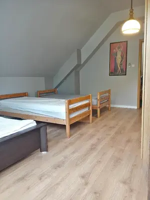 Łóżko lub łóżka w pokoju w obiekcie Apasjonata