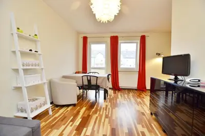 Telewizja i/lub zestaw kina domowego w obiekcie Stronska