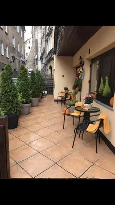 Balkon lub taras w obiekcie Spadzista 3