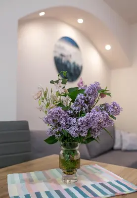 Część wypoczynkowa w obiekcie Apartament przy Parku