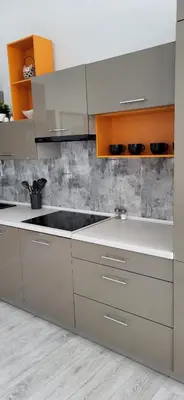 Kuchnia lub aneks kuchenny w obiekcie Apartament Przejazdowa
