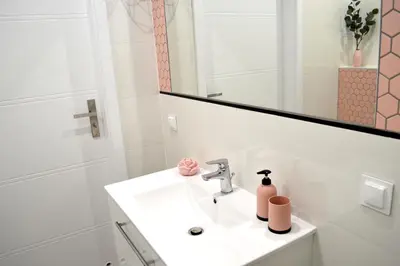 Łazienka w obiekcie Apartament przy Parku