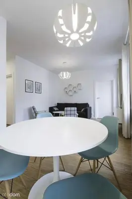Część wypoczynkowa w obiekcie Stylowy 2-pokojowy apartament 5 min. od Rynku