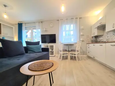 Kuchnia lub aneks kuchenny w obiekcie APARTAMENTY 