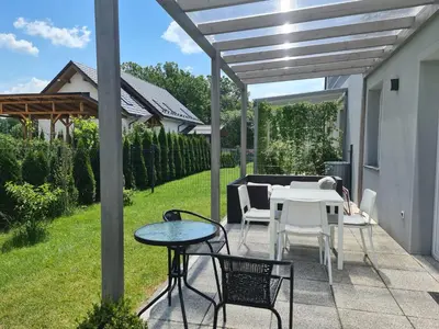 Ogród w obiekcie APARTAMENTY 