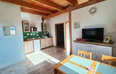Kuchnia lub aneks kuchenny w obiekcie Siedlisko Czarny Kot