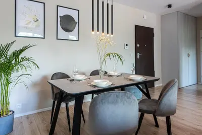 Część wypoczynkowa w obiekcie apartamenty-wroc River Point