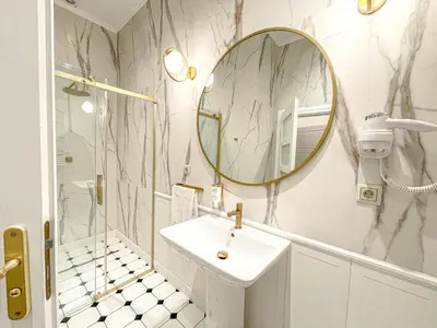 Łazienka w obiekcie Apartamenty Stary Browar Oleśnica