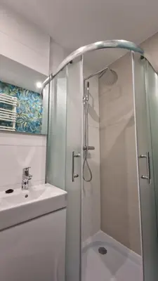 Łazienka w obiekcie Apartament Poselska