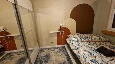 Łóżko lub łóżka w pokoju w obiekcie Apartament Poselska