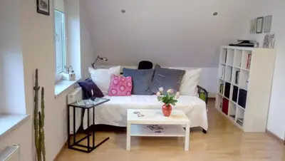 Część wypoczynkowa w obiekcie Przyjazny Domek
