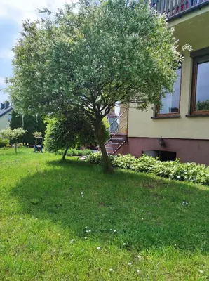 Ogród w obiekcie Przyjazny Domek