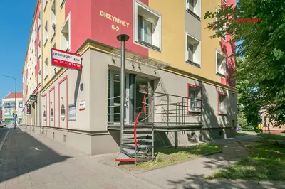 Budynek, w którym mieści się apartament
