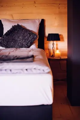 Łóżko lub łóżka w pokoju w obiekcie Belle Maison