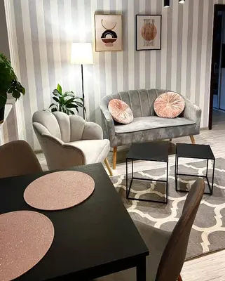 Część wypoczynkowa w obiekcie Spółdzielcza 22 Apartament Sky Line