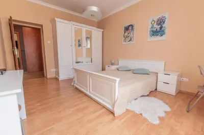 Łóżko lub łóżka w pokoju w obiekcie Apartament Rynek 11B - Self Check In