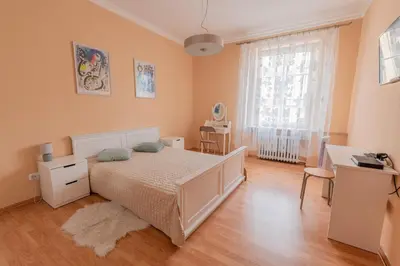 Łóżko lub łóżka w pokoju w obiekcie Apartament Rynek 11B - Self Check In