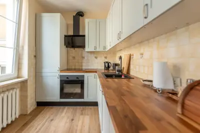 Kuchnia lub aneks kuchenny w obiekcie Apartament Rynek 11B - Self Check In