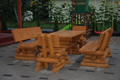 Plan piętra w obiekcie Sosenka 6 - całoroczne domki rekreacyjne