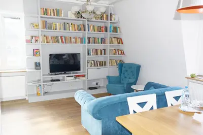 Część wypoczynkowa w obiekcie Apartamenty Hexus - Świdnicka - Wrocław centrum Rynek