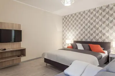 Telewizja i/lub zestaw kina domowego w obiekcie AbsyntApartments Old Town Wroclaw