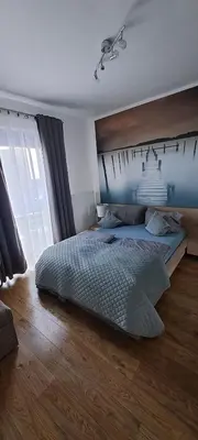 Łóżko lub łóżka w pokoju w obiekcie Apartament- Have a Nice Day