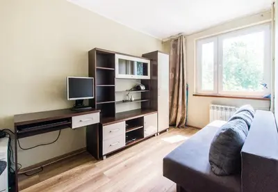Telewizja i/lub zestaw kina domowego w obiekcie Smart Rental Management Kotlarska Apartment