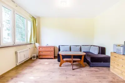 Część wypoczynkowa w obiekcie Smart Rental Management Kotlarska Apartment