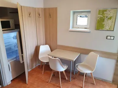 Kuchnia lub aneks kuchenny w obiekcie Pokoje Gościnne Mączyński