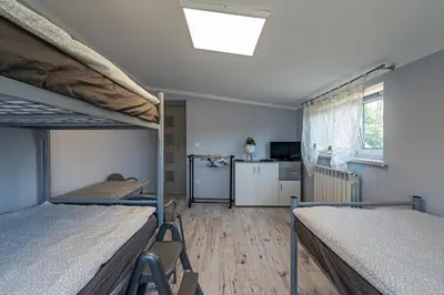 Kuchnia lub aneks kuchenny w obiekcie Pokoje nad Odrą Wały