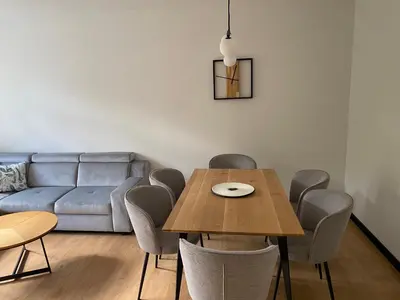 Część wypoczynkowa w obiekcie Apartamenty przy Parku Szwedzkim