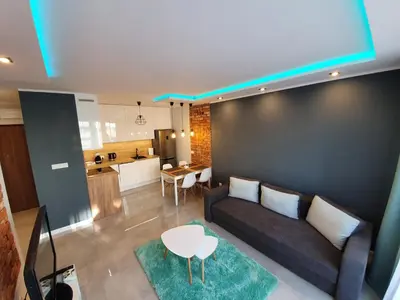 Kuchnia lub aneks kuchenny w obiekcie Apartament Old Town Teczowa