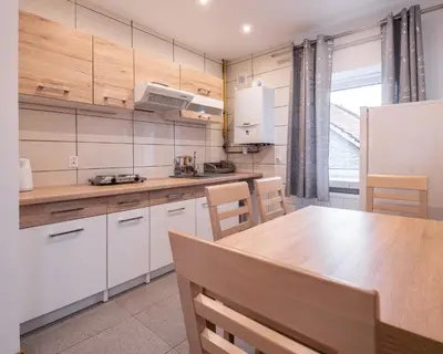 Kuchnia lub aneks kuchenny w obiekcie Apartamenty ZYGFRYD 28C/3/2