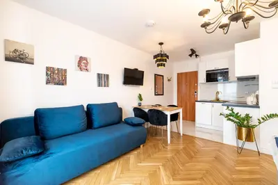 Kuchnia lub aneks kuchenny w obiekcie Apartament Oławska