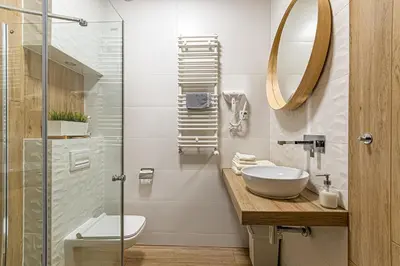 Łazienka w obiekcie Apartament Jagiełły (wroc4night)