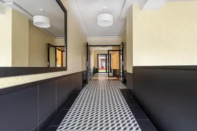 Plan piętra w obiekcie Apartament Jagiełły (wroc4night)
