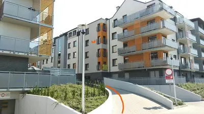 Budynek, w którym mieści się kwatera prywatna