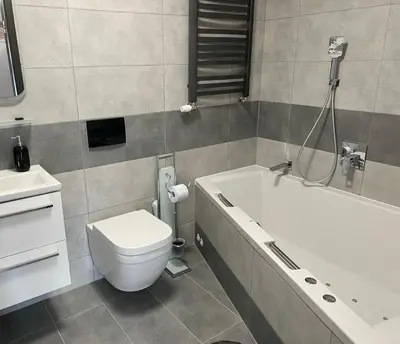 Łazienka w obiekcie APARTAMENT Kudowa Zdrój - Słone