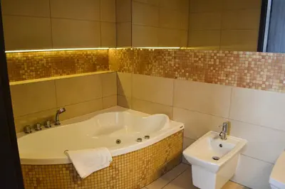 Łazienka w obiekcie Hotel & Browar Słociak