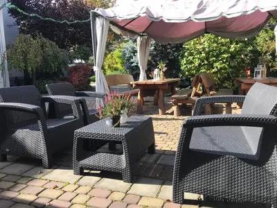Plan piętra w obiekcie Arkadia Gościniec-klima,parking,ogród
