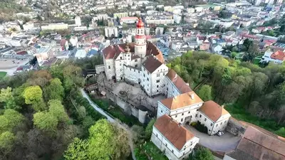 Widok z lotu ptaka na obiekt APARTAMENT ADA