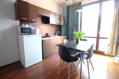 Kuchnia lub aneks kuchenny w obiekcie LUCKY APARTMENTS - Świdnicka Old Town