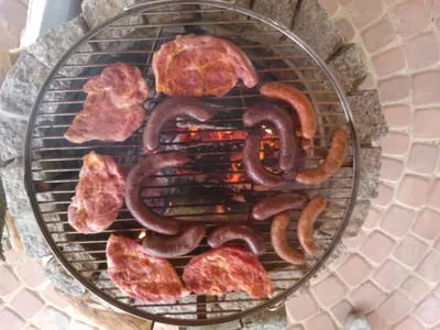Sprzęt do grillowania w motelu