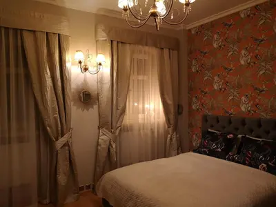 Łóżko lub łóżka w pokoju w obiekcie Best Apartments Więzienna Monkeys