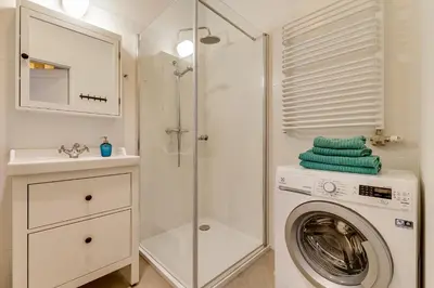 Łazienka w obiekcie Apartament Uroczy Zakątek