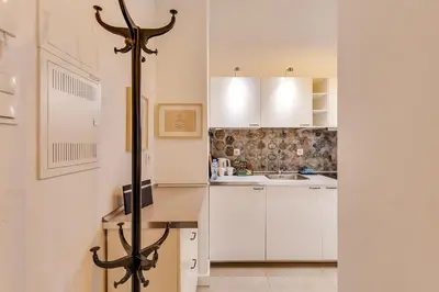 Kuchnia lub aneks kuchenny w obiekcie Apartament Uroczy Zakątek