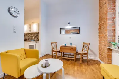 Część wypoczynkowa w obiekcie Apartament Uroczy Zakątek